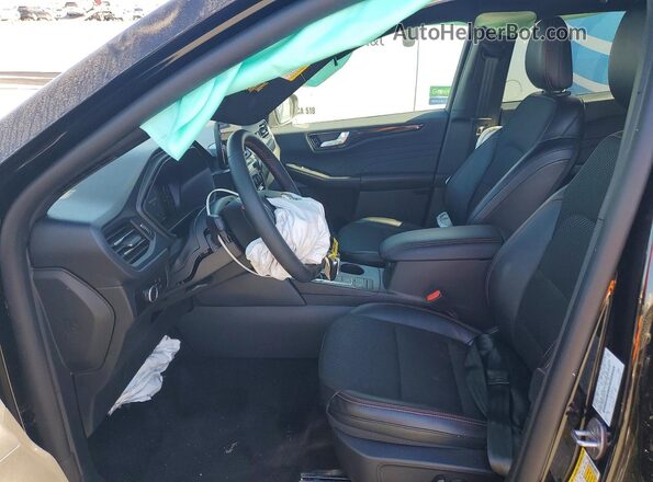 1FMCU0MN3SUB44429 2025 FORD ESCAPE Black Widok wnętrza z przodu