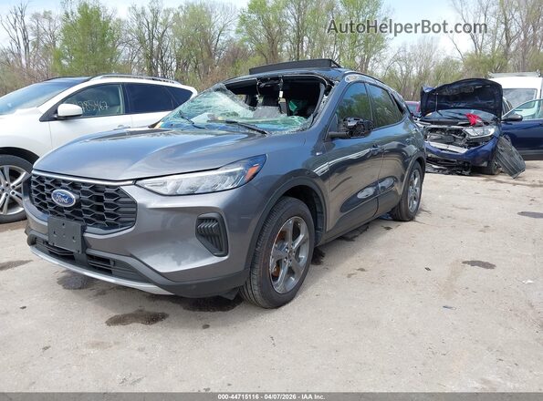 1FMCU0MN5SUB48188 2025 FORD ESCAPE Gray Przód lewy
