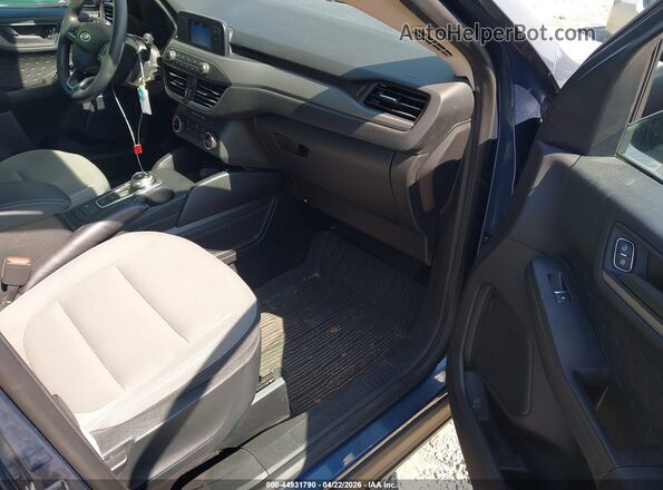 1FMCU9F60LUC52079 2020 FORD ESCAPE Black Widok wnętrza z przodu