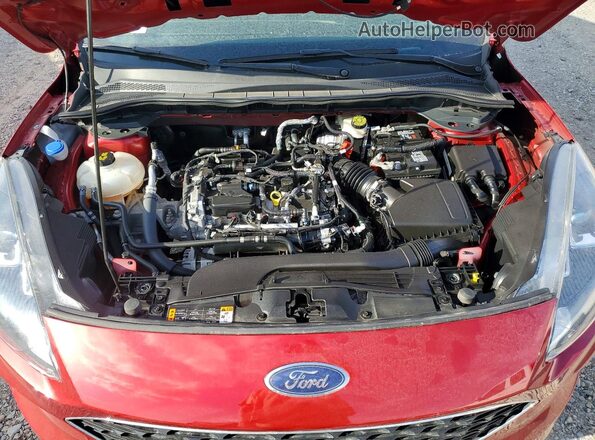 1FMCU9G66MUB03465 2021 FORD ESCAPE Red Շարժիչի բաժամունքի տեսք