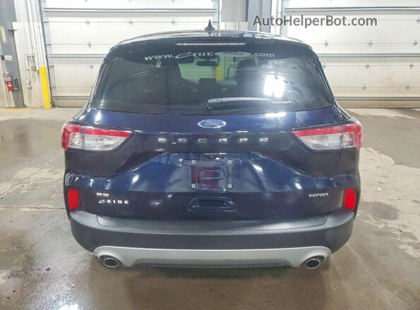 1FMCU9G68MUB20798 2021 FORD ESCAPE Blue Vista trasera