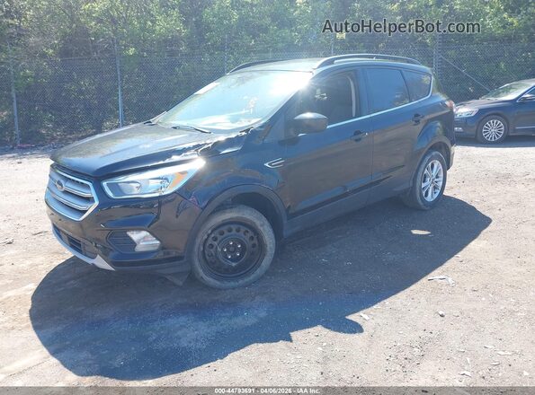 1FMCU9GD1JUD11974 2018 FORD ESCAPE Black Front left