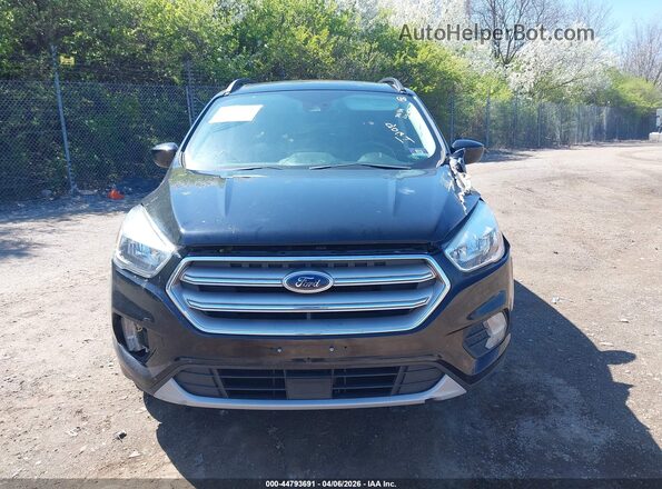 1FMCU9GD1JUD11974 2018 FORD ESCAPE Black Rear interior view