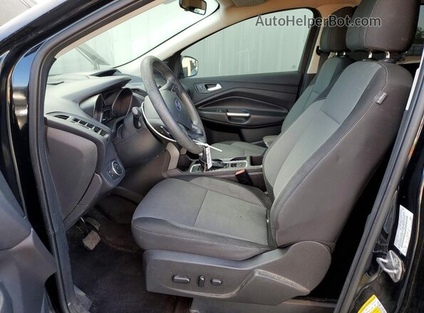 1FMCU9GD3HUD30357 2017 FORD ESCAPE Black Vista interior delantera