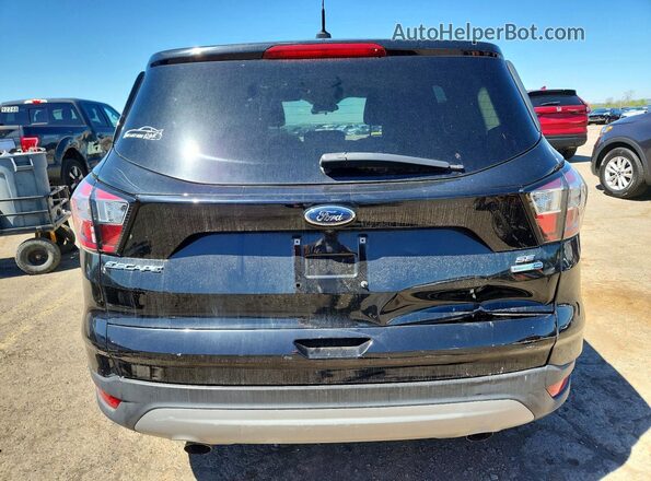 1FMCU9GD4HUC55135 2017 FORD ESCAPE Black Вид ззаду