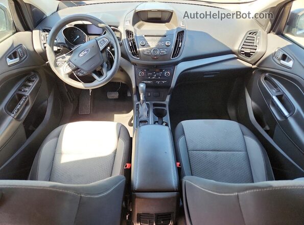 1FMCU9GD4HUC55135 2017 FORD ESCAPE Black Вид панелі приладів