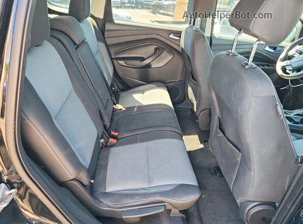 1FMCU9GD4HUC55135 2017 FORD ESCAPE Black Вид задньої частини салону