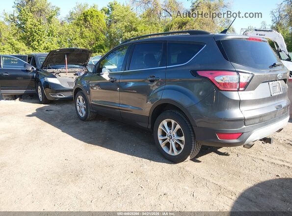 1FMCU9GD4JUB44767 2018 FORD ESCAPE Gray უკანა მარცხენა