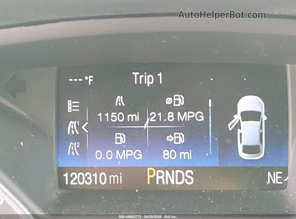 1FMCU9GD6HUE76929 2017 FORD ESCAPE White 