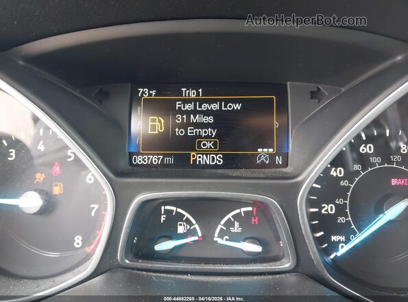 1FMCU9HD4KUB62895 2019 FORD ESCAPE Silver 