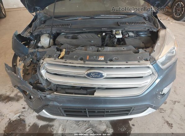 1FMCU9HD5JUB82801 2018 FORD ESCAPE Синий Вид сзади
