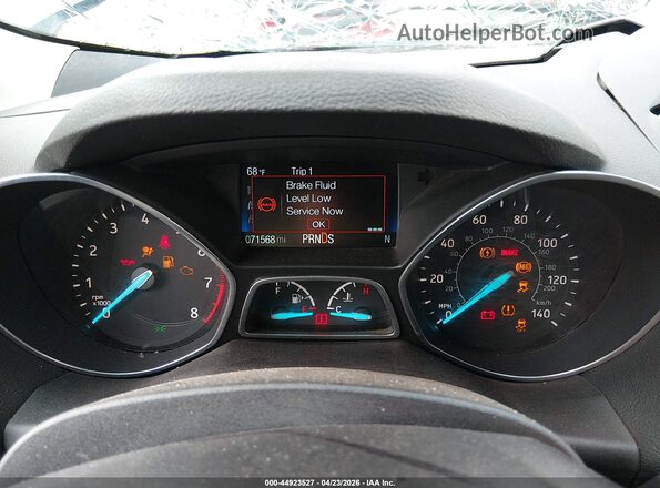 1FMCU9HDXJUB21055 2018 FORD ESCAPE Blue უკანა სავარძლების ხედი