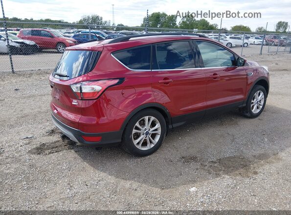 1FMCU9HDXJUB59286 2018 FORD ESCAPE Красный Задняя правая четверть