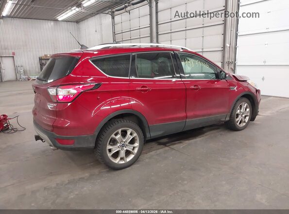 1FMCU9J99JUD29451 2018 FORD ESCAPE Red Tył prawy