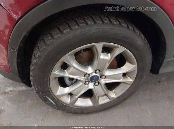 1FMCU9J99JUD29451 2018 FORD ESCAPE Red Widok zestawu wskaźników