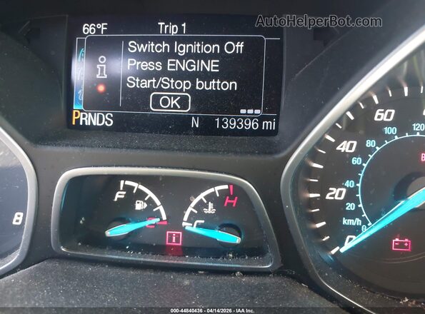 1FMCU9JX3GUB51575 2016 FORD ESCAPE Gray Вид задніх сидінь