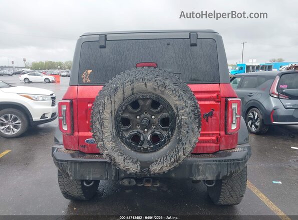 1FMDE5FP1MLA20262 2021 FORD BRONCO Красный 