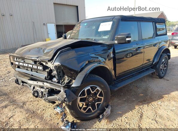 1FMEE5BP4MLB02612 2021 FORD BRONCO Black Առջևի ձախ երեք քառորդ տեսարան