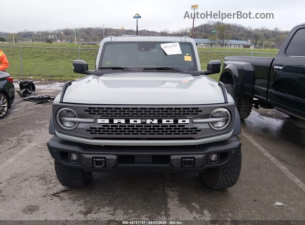 1FMEE5DP2PLC07019 2023 FORD BRONCO Gray Вид щитка приладів