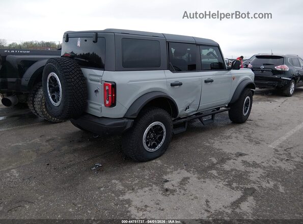 1FMEE5DP2PLC07019 2023 FORD BRONCO Gray Задня права чверть