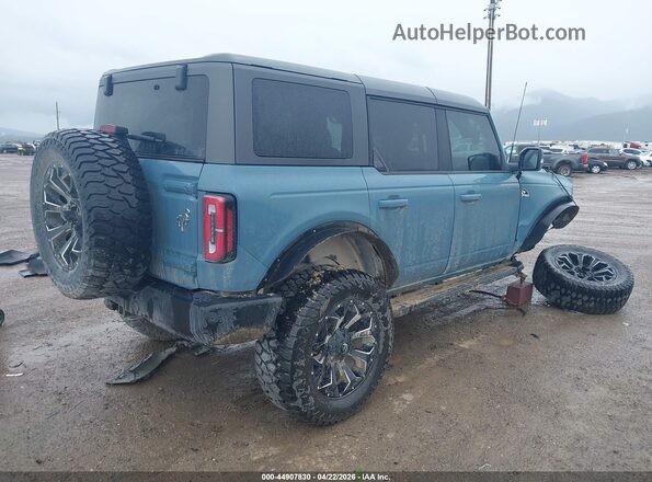 1FMEE5DP3MLA66456 2021 FORD BRONCO Blue Tył prawy