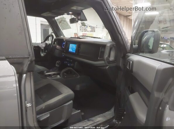 1FMEE5DP5MLA61615 2021 FORD BRONCO Серый Вид салона спереди