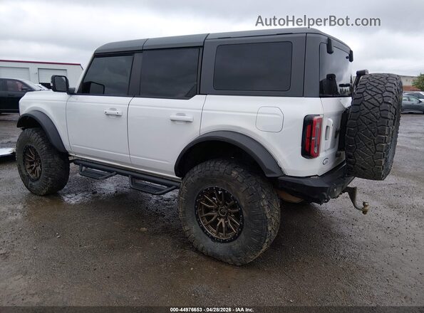 1FMEE5DP8MLA73435 2021 FORD BRONCO White Задня ліва чверть