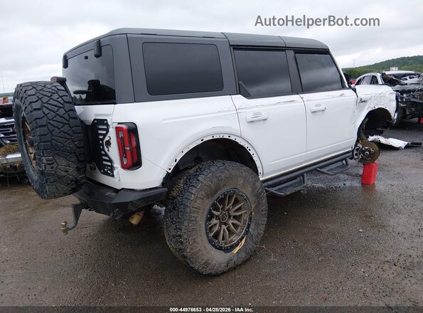 1FMEE5DP8MLA73435 2021 FORD BRONCO White Задня права чверть
