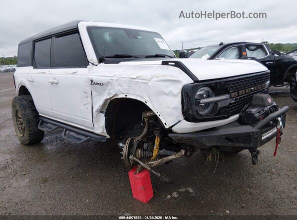 1FMEE5DP8MLA73435 2021 FORD BRONCO White Вид спереду