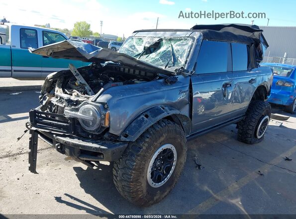 1FMEE5DP8MLA89599 2021 FORD BRONCO Silver Front left
