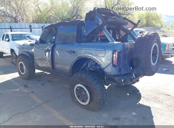 1FMEE5DP8MLA89599 2021 FORD BRONCO Silver Rear left