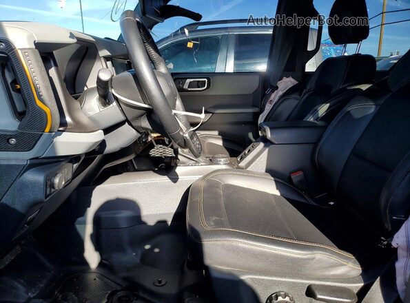 1FMEE5DP9MLA96190 2021 FORD BRONCO Синий Вид салона спереди