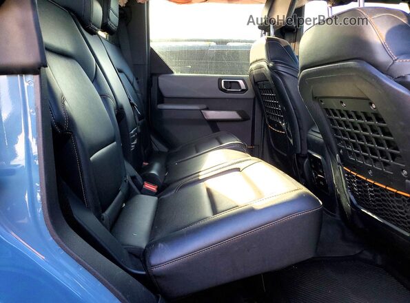 1FMEE5DP9MLA96190 2021 FORD BRONCO Синий Вид задней части салона