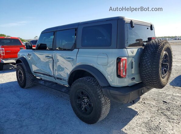 1FMEE5EPXMLA43125 2021 FORD BRONCO Blue Հետևի ձախ