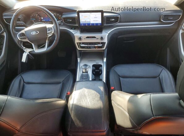 1FMSK8DH2MGB13524 2021 FORD FORD EXPLORER Burgundy Вид панелі приладів