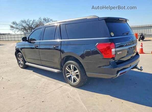 1FMJK1HT0NEA08320 2022 FORD EXPEDITION Черный Задняя левая четверть
