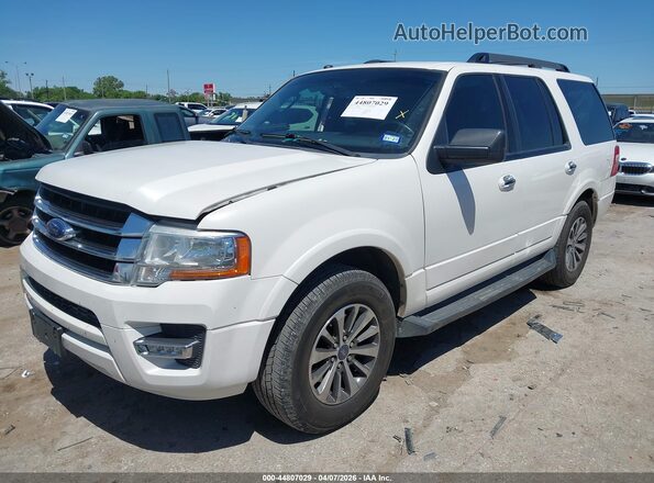1FMJU1HT5GEF07305 2016 FORD EXPEDITION White Vista tres cuartos delantera izquierda