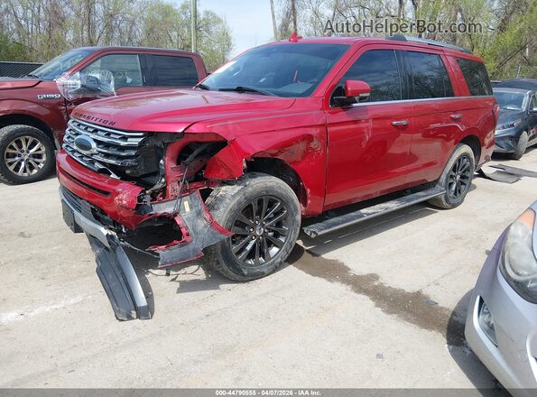 1FMJU2AT0LEA08082 2020 FORD EXPEDITION Red წინა მარცხენა ხედი სამი მეოთხედიდან