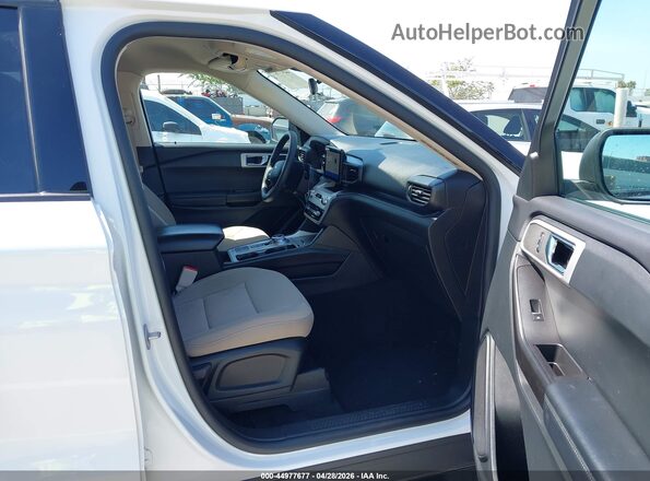 1FMSK7BH0MGA70539 2021 FORD FORD EXPLORER White Vista interior delantera