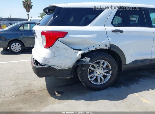 1FMSK7BH0MGA70539 2021 FORD FORD EXPLORER White Vista frontal