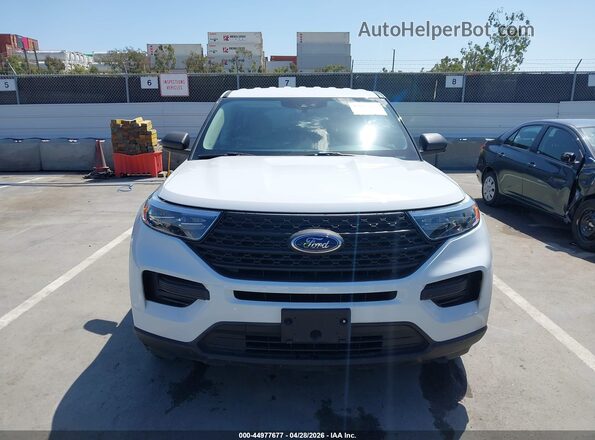 1FMSK7BH0MGA70539 2021 FORD FORD EXPLORER White Vista del cuadro de instrumentos