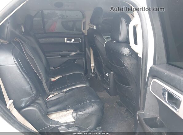 1FMSK7BH9LGC58698 2020 FORD FORD EXPLORER White Vista de la etiqueta del VIN