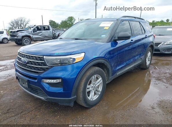 1FMSK7DH0MGA94952 2021 FORD FORD EXPLORER Blue 