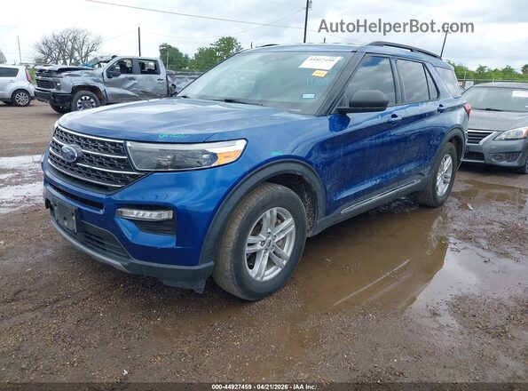 1FMSK7DH0MGA94952 2021 FORD FORD EXPLORER Blue 