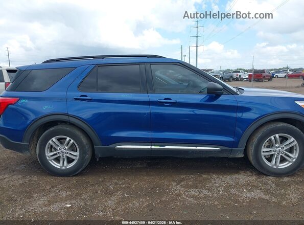 1FMSK7DH0MGA94952 2021 FORD FORD EXPLORER Blue 