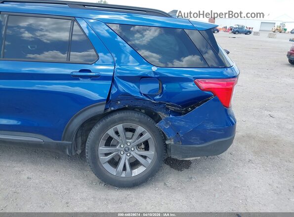 1FMSK7DH0NGC50179 2022 FORD FORD EXPLORER Blue წინა ხედი