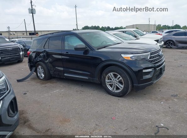 1FMSK7DH0RGA87829 2024 FORD FORD EXPLORER Черный Вид задней части салона