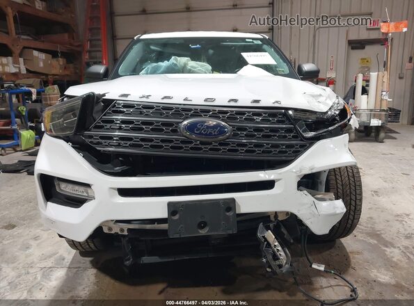 1FMSK7DH1MGB16215 2021 FORD FORD EXPLORER White Вид задньої частини салону