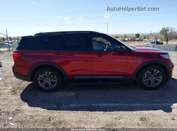 1FMSK7DH1PGA50771 2023 FORD FORD EXPLORER Red Vista del cuadro de instrumentos