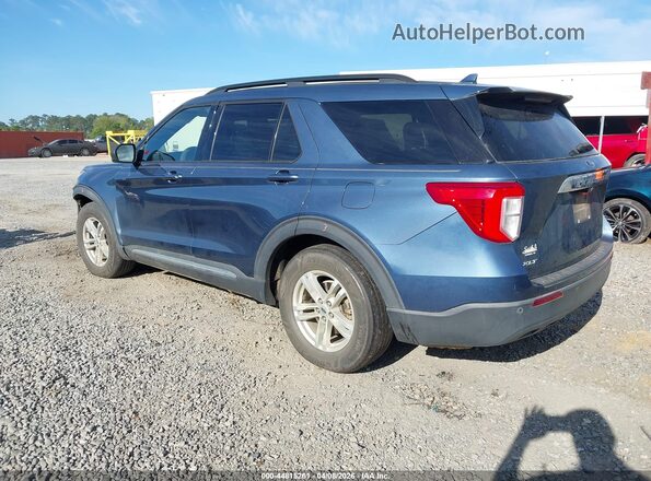 1FMSK7DH2LGA58064 2020 FORD FORD EXPLORER Blue Trasero izquierdo